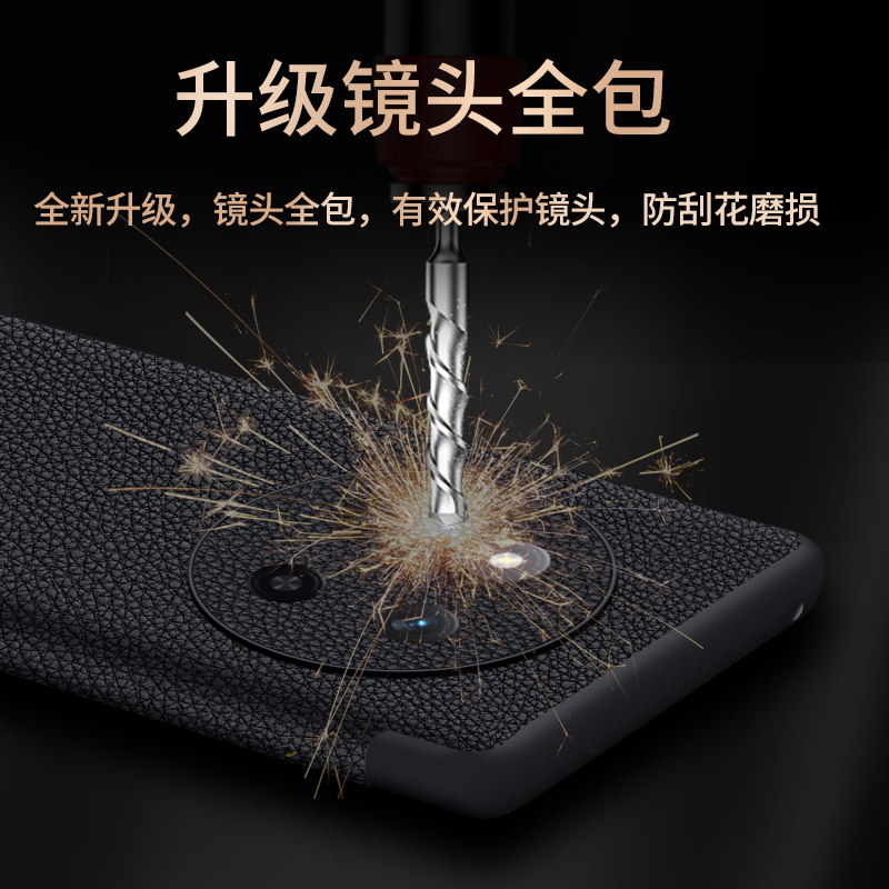 适用于荣耀x60Pro手机壳翻盖式荣耀x70保护套新款华为x50全包防摔honorx60GT超薄5g真皮男40曲面屏商务外壳