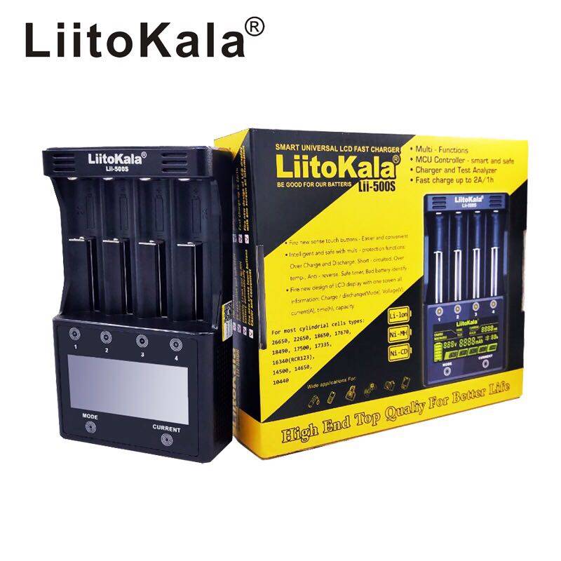 liitokala lii-500S 5号/7号18650/26650充电器容量检测0V激活 - 图3