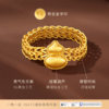 Gold Supreme Gold Gourd Ring New Chinese Style Pure Gold Ring Gold Gourd Gold Ring Birthday Gift Price