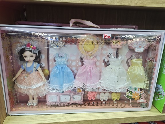 小仙女娃娃公主精致礼服换装卧室行李箱6女孩过家家益智7新年礼物