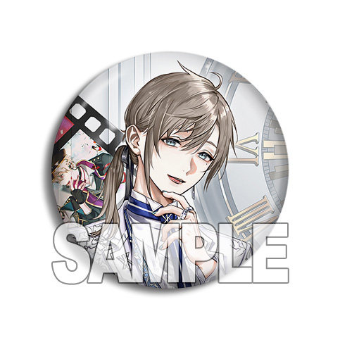 彩虹社NIJISANJI ChroNoiR 5周年纪念 叶 葛叶 徽章吧唧 周边现货 - 图1