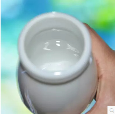 销售200ml240ml白瓷奶瓶老北京酸奶瓶罐乳白瓷布丁牛奶杯陶瓷瓶 - 图2