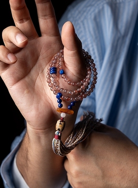 卡杰格朵.男生的南红玛瑙手串