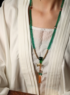 卡杰格朵女琉璃原创设计佛珠