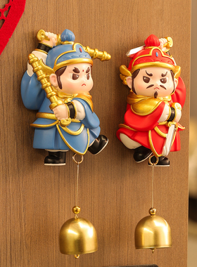 可爱中国风入户门铃装饰