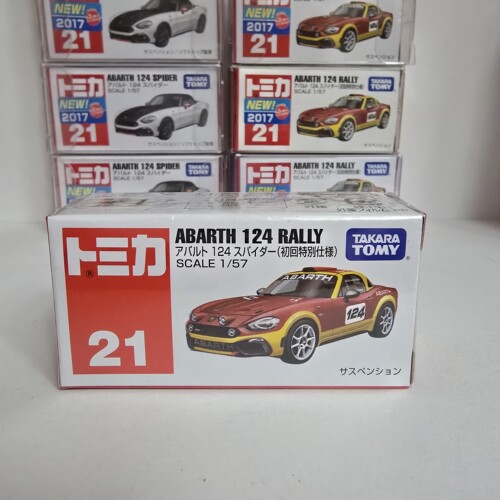 多美卡21号阿巴斯tomica 21 Abarth 124 spider - 图0