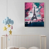 Бриллиантовая живопись 2021 Новая парижская башня.