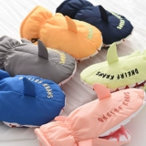 Детские демисезонные перчатки для мальчиков, водонепроницаемая лыжная утепленная детская акула, 2-5 лет