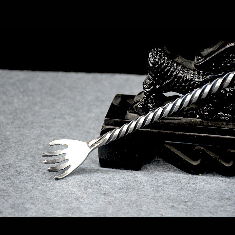 锰钢不求人痒痒挠多功能抓背抓痒神器车载安保防卫耙子桌面摆件,淘宝优惠券,粉丝福利购,淘宝优惠卷