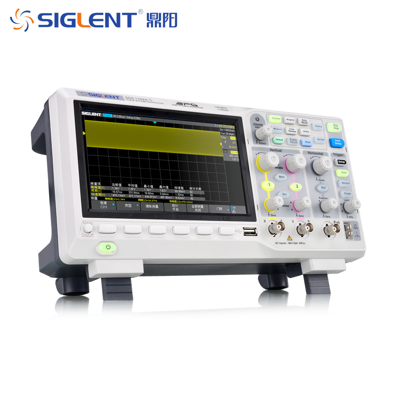 鼎阳入门数字示波器SDS1102/1202/1202/1204X-C/E双通道/四通道 - 图0