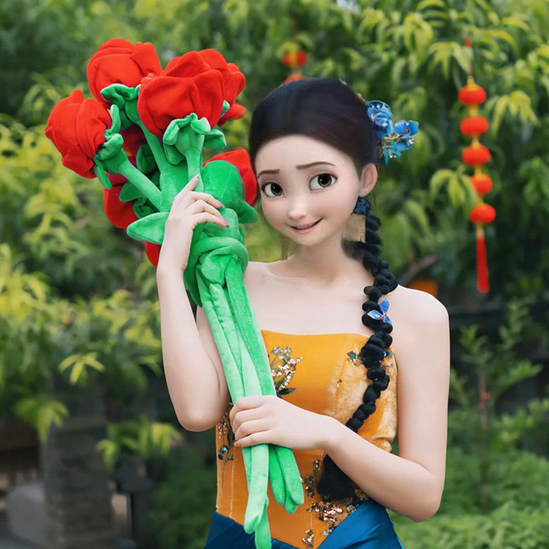 结婚接亲一路生花仿真手捧大玫瑰花束求订婚表白堵门游戏拍照道具,淘宝优惠券,粉丝福利购,淘宝优惠卷