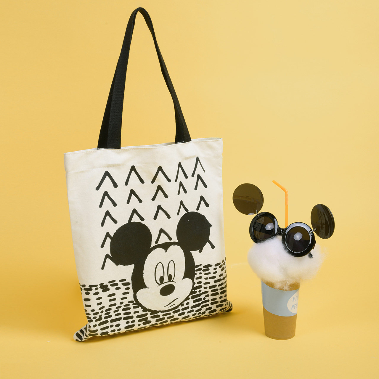 不莱玫迪士尼米奇女单肩学生帆布包 不莱玫女士包袋