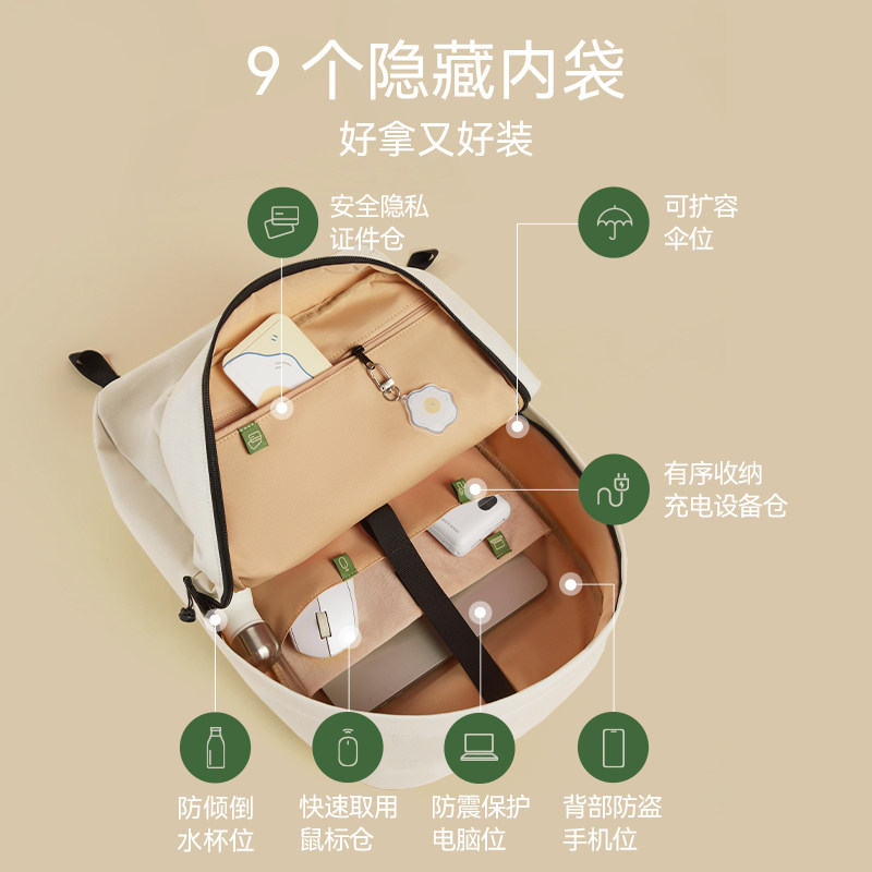  不莱玫双肩背包