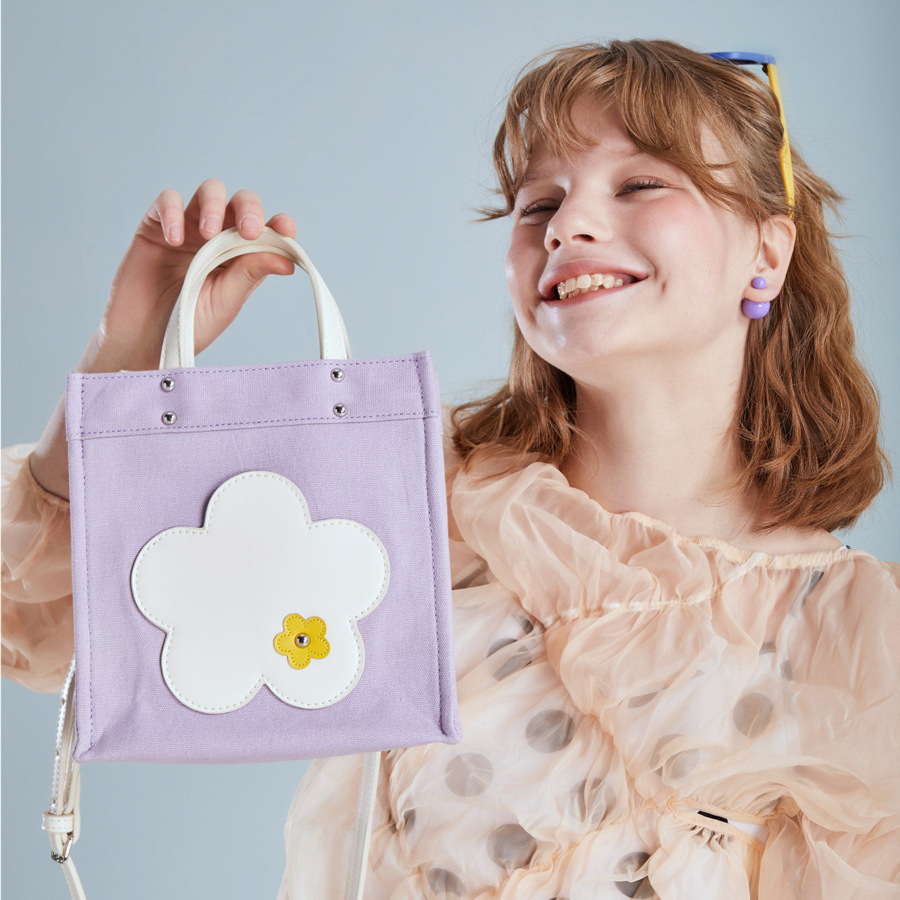 不莱玫夏天可爱手提包袋百搭斜挎包 不莱玫女士包袋