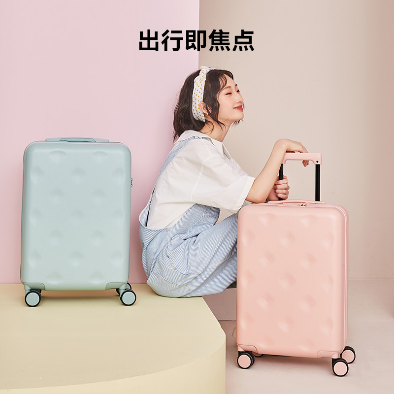 不莱玫巧克力高颜值女大容量拉杆箱 不莱玫旅行箱