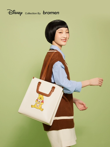 Дисней, вместительная и большая сумка на одно плечо, небольшая дизайнерская сумка через плечо