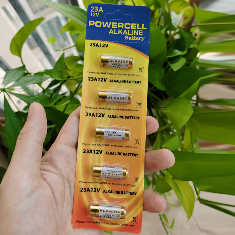 12V23A电动卷闸门遥控钥匙电池卷帘门车库门报警器门铃27吊灯电磁