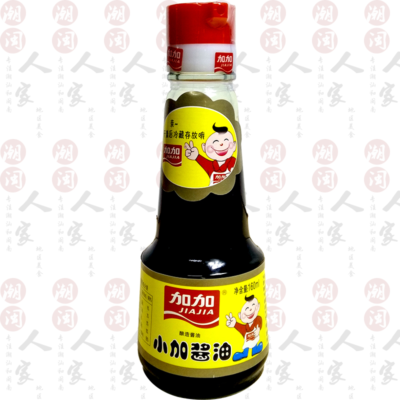 包邮加加小加酱油160ml*6瓶生抽凉拌佐餐调味品酱油拌饭拌面-图0