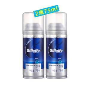 2瓶送刀盒吉列剃须膏