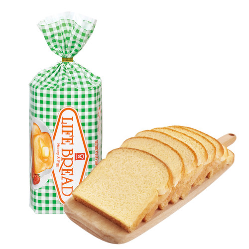 嘉顿生命面包方包蜜糖鸡蛋新鲜面包早餐食品即食营养450g/袋 - 图3