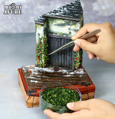 沙盘模型植被树根藤蔓树藤diy手工室外仿真场景景观地台改造材料 - 图2