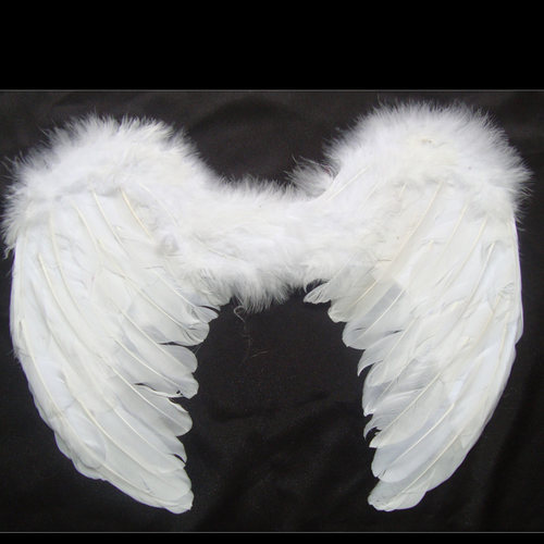 依依小天使 婚庆翅膀花童天使翅膀天使装扮儿童天使道具白色翅膀 - 图2