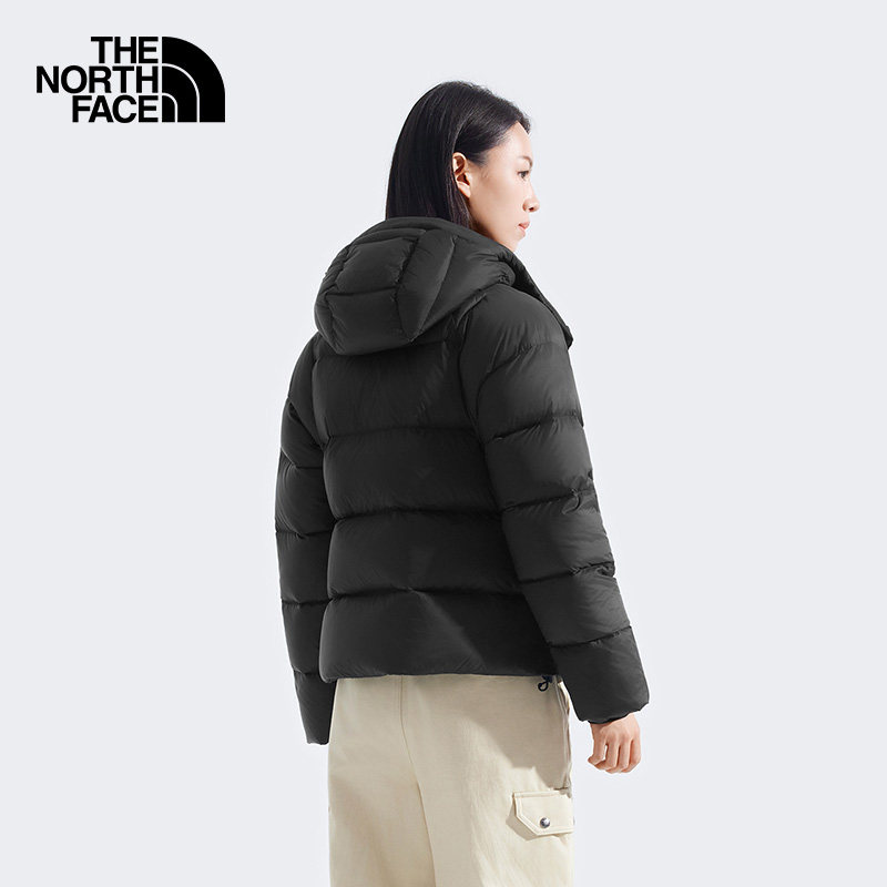 北面羽绒服女25秋冬轻薄小个子新款防泼溅600蓬保暖鹅绒外套 8ENC