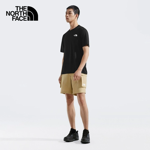 Быстросохнущая летняя дорожная дышащая футболка для отдыха, короткий рукав, оверсайз, круглый воротник