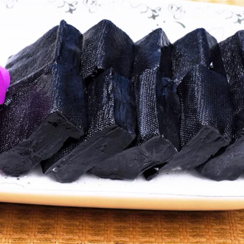 湖南小吃长沙豆腐大王油炸正宗黑色臭豆腐卤经典原生胚500片 - 图1