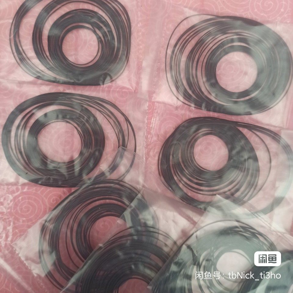 适用于磁带机随身听复读机计数器细皮带截面0.5mm 0.7方型传动带,淘宝优惠券,粉丝福利购,淘宝优惠卷