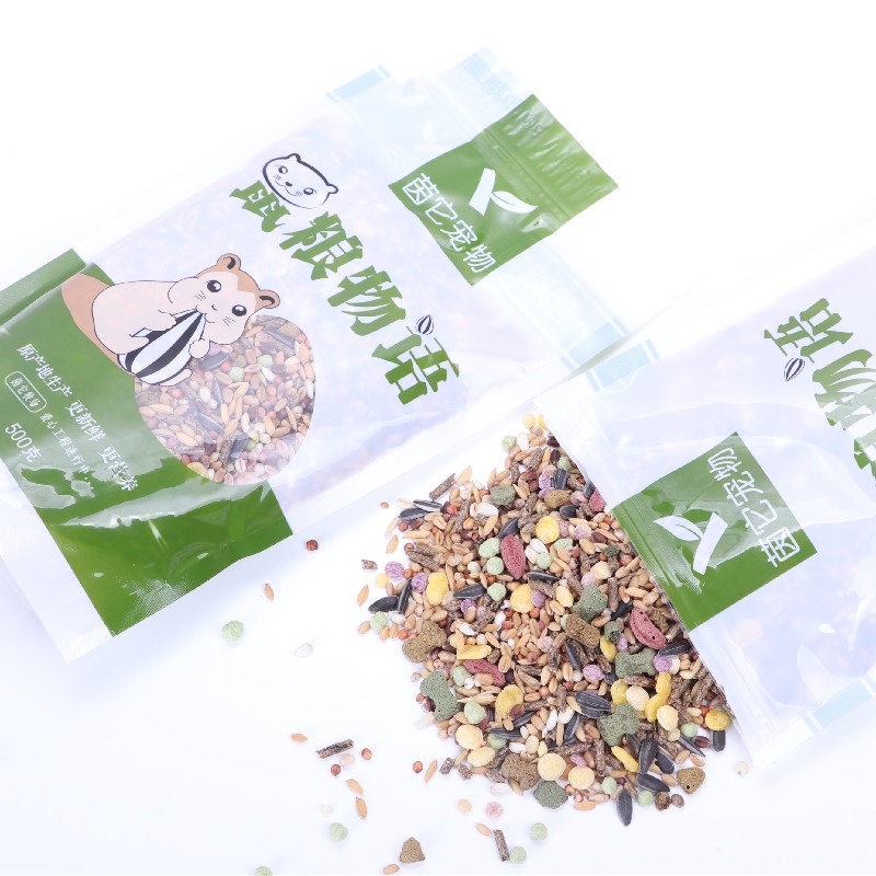 鼠粮仓鼠粮食主粮自配粮鼠粮物语仓鼠专用粮五谷营养粮1000g*2包 - 图0