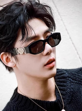 王安宇赵露思同款复古人头墨镜