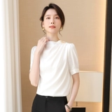 诗璐雅 Летняя модная шифоновая рубашка, в корейском стиле