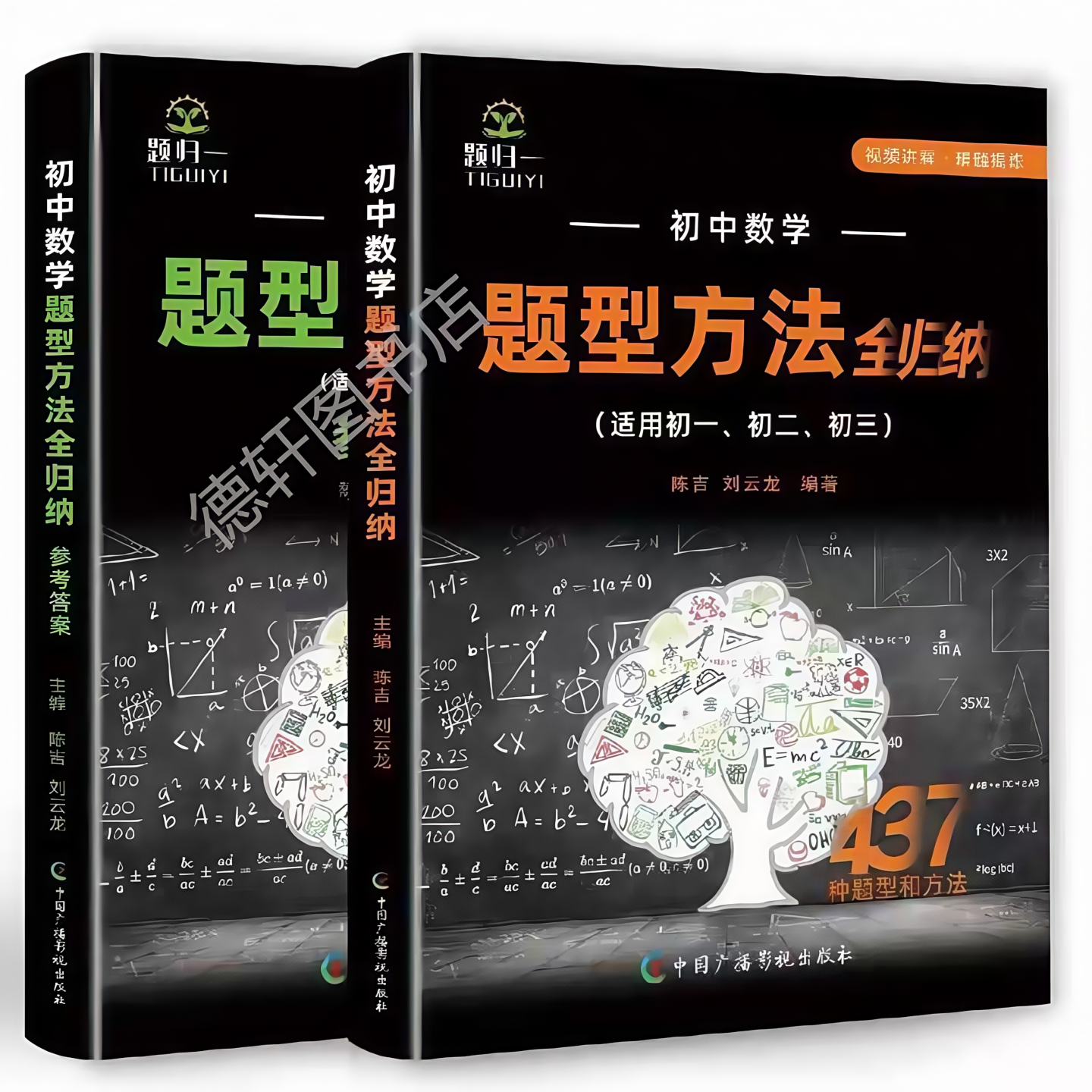 2025全新正版初中数学题型方法全归纳重难点压轴题解题技巧方法归纳总结配视频397种题型397节视频讲解