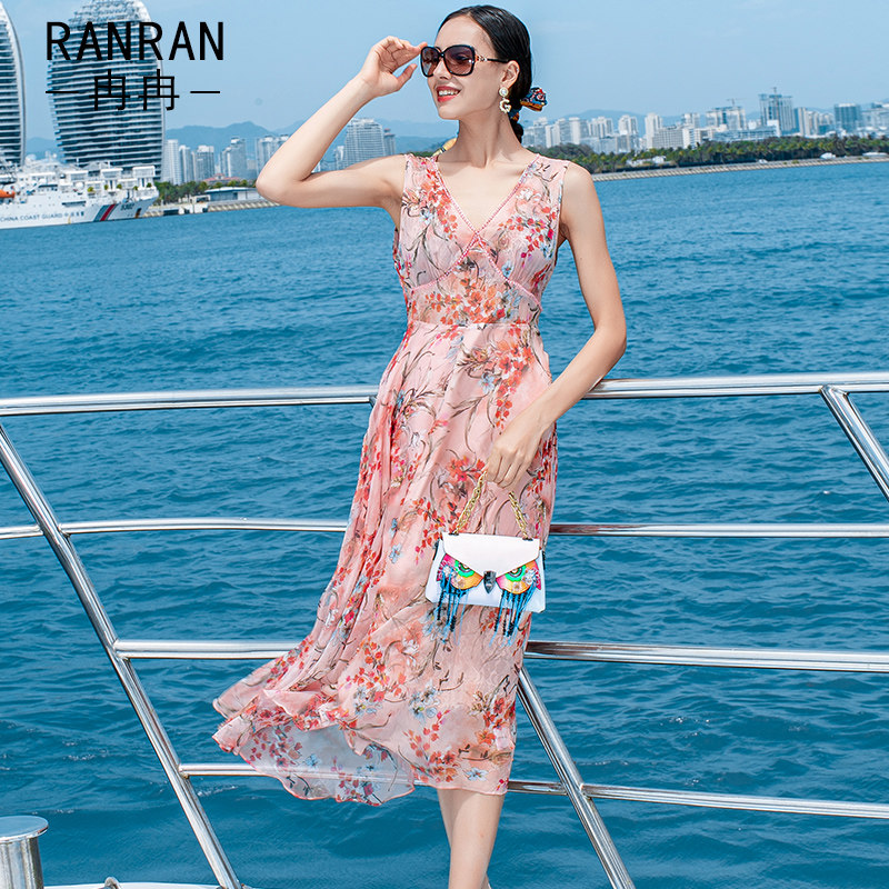 ranran高端真丝套装2022夏季连衣裙 ranran服饰时尚套装