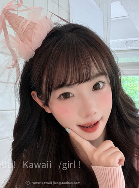甜美可爱风网纱蝴蝶结生日帽发夹