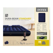 Sam INTEX Dark Blue Double Wire Pull Air Bed Suit 64765