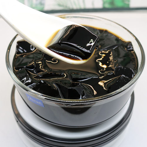 拍5包包邮 广西威颜威黑凉粉500g 冷饮自助餐水果捞原料夏日消暑 - 图1