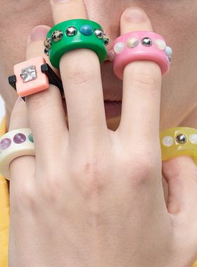 【王鹤棣同款】TysGrocery 22 PARK!2 天然石戒指