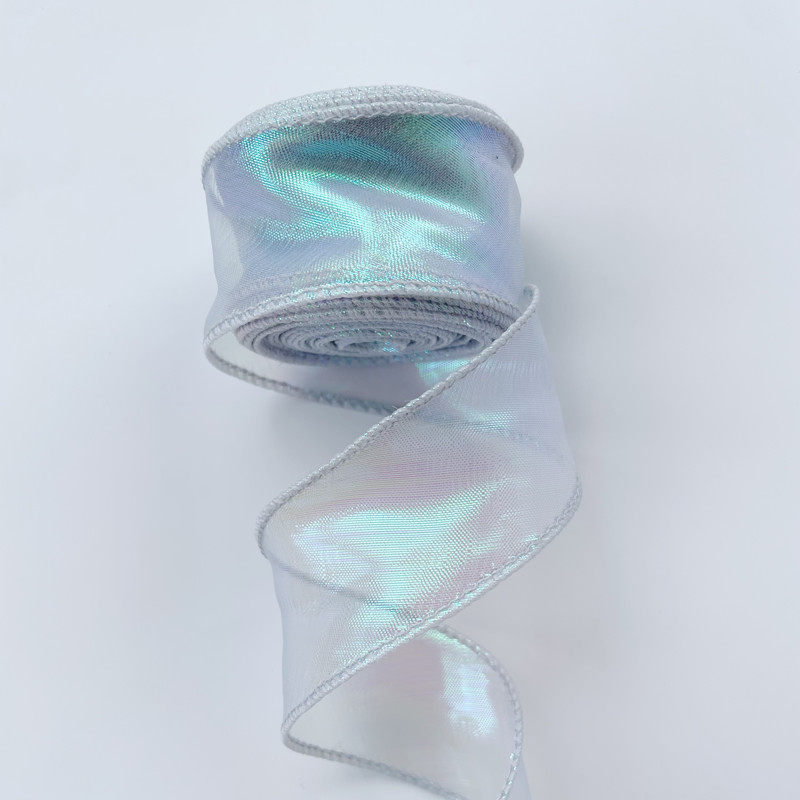 4cm幻彩鱼尾纱鲜花包装丝带水母灯手工diy材料蛋糕装饰蝴蝶结彩带,淘宝优惠券,粉丝福利购,淘宝优惠卷