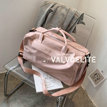 VALVOELITE Fitness Bag Women Dry Wet Separation Sport Hand Luggage Bag Travel Large Capacity Light Containing Bag