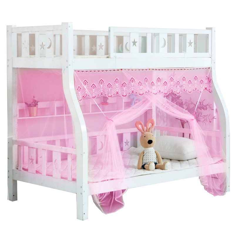 子母床蚊帐加密高低梯形床双层上下铺1.2m1.5米儿童0.9家用1.35米,淘宝优惠券,粉丝福利购,淘宝优惠卷
