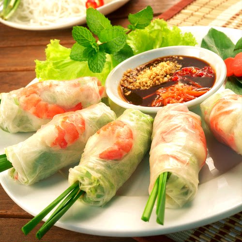 水妈妈越南春卷皮340g 薄米皮薄饼皮家用米纸22cm透明春饼皮卷饼 - 图0