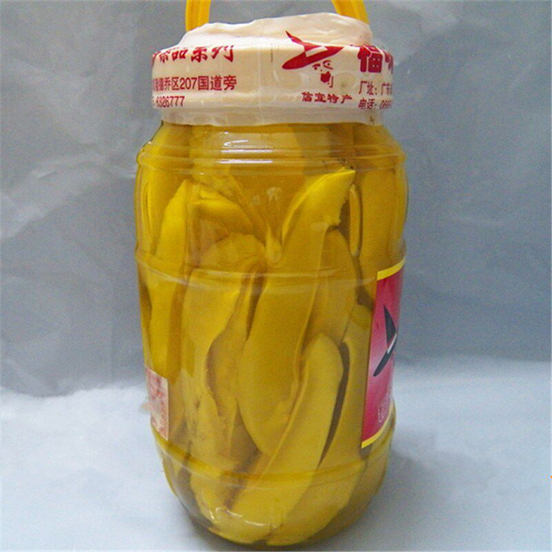 1件包邮茂名信宜特产水果罐头甜酸芒果芒果脯腌制水泡芒果酸 - 图2