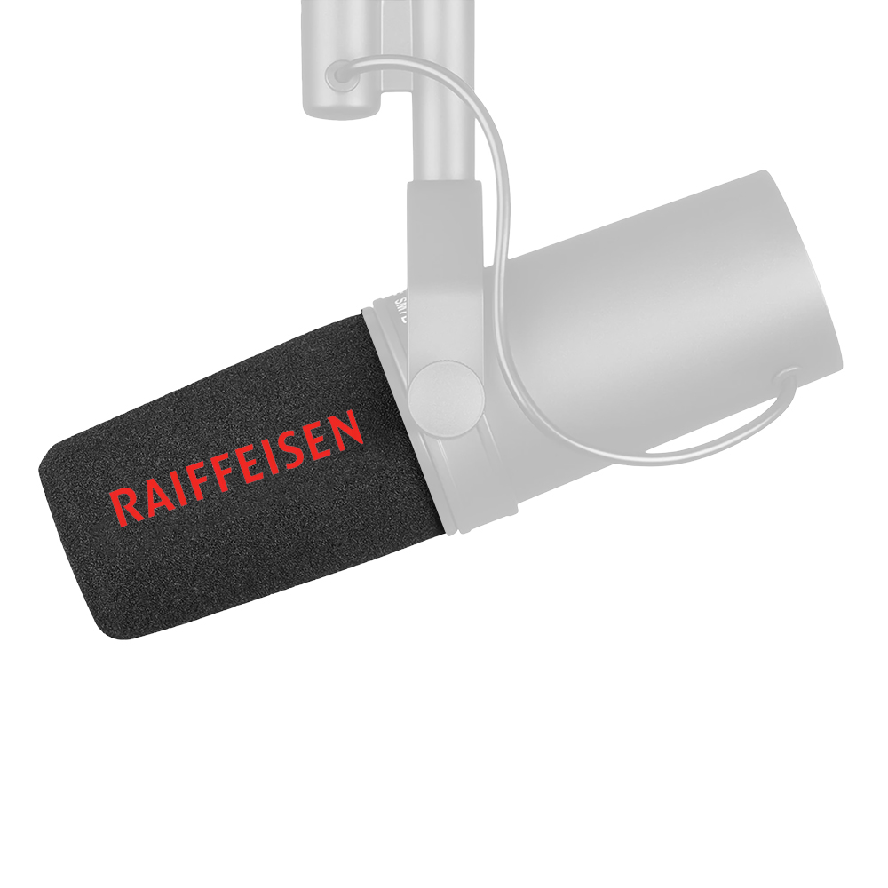 舒尔SHURESM7B A SM7 Schoeps797话筒海绵套定制LOGO咪罩套防风罩 - 图1