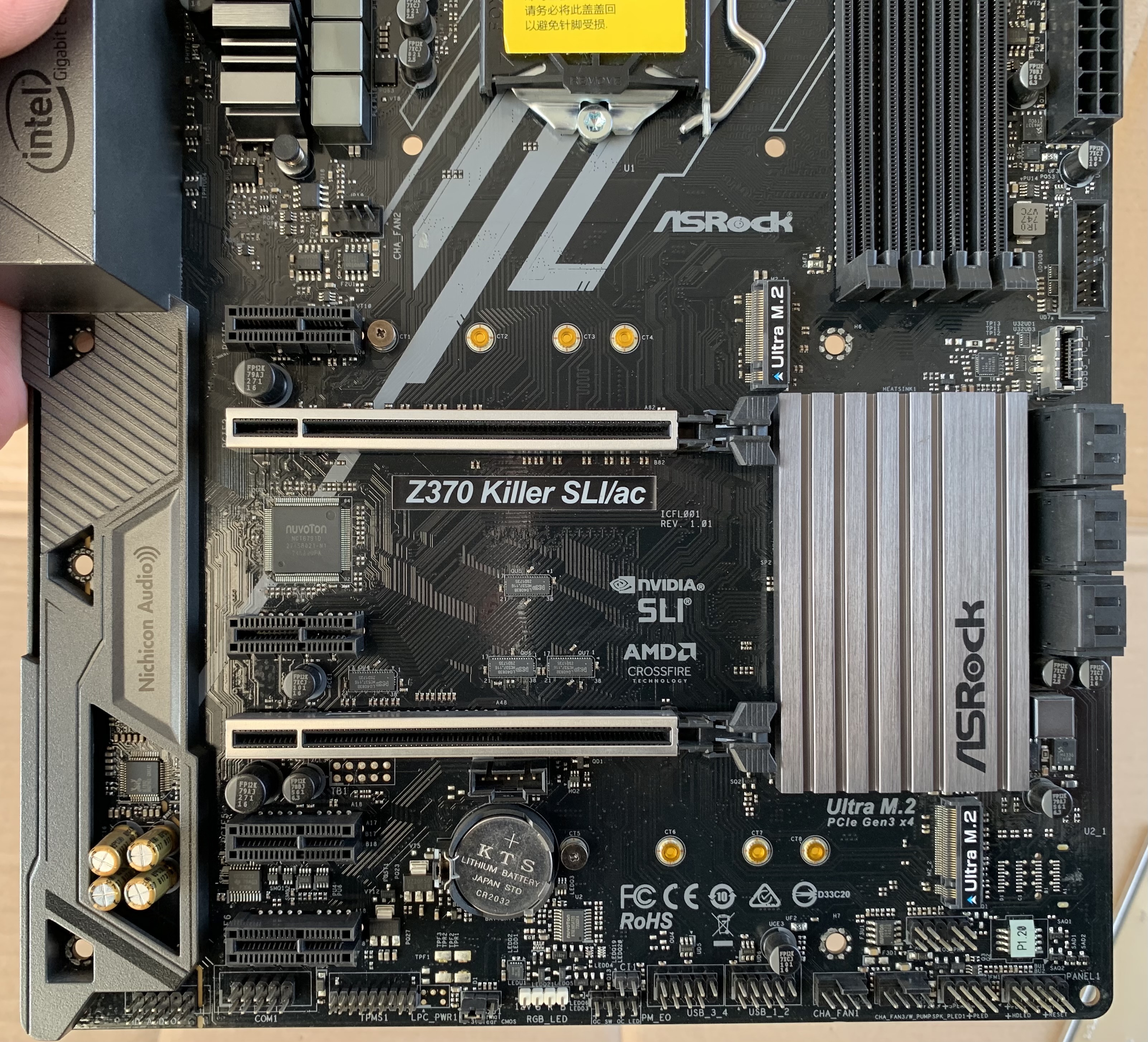 ASROCK/华擎科技Z370 K6杀手版秒华硕B360微星Z390主板E3 1245V5-图3