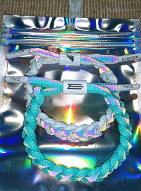 凤凰illenium百大DJ电音节周边编织手环 可定制图案ILLENIUM