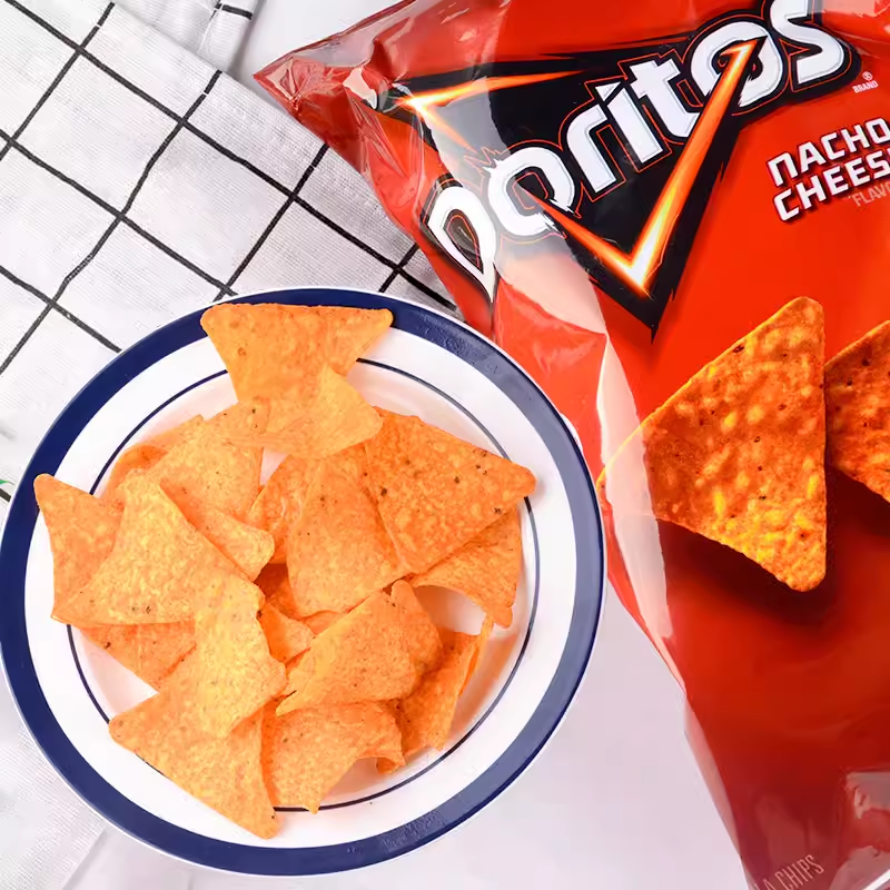 包邮台湾Doritos/多力多滋三角玉米片薯片膨化休闲解馋零食小吃 - 图0