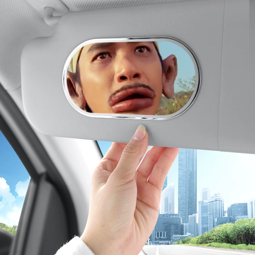 Автомобильный солнечный зеркал зеркальный автомобиль внутри универсальной установки тонкой внутренней заправки из нержавеющей стали, зеркала макияжа