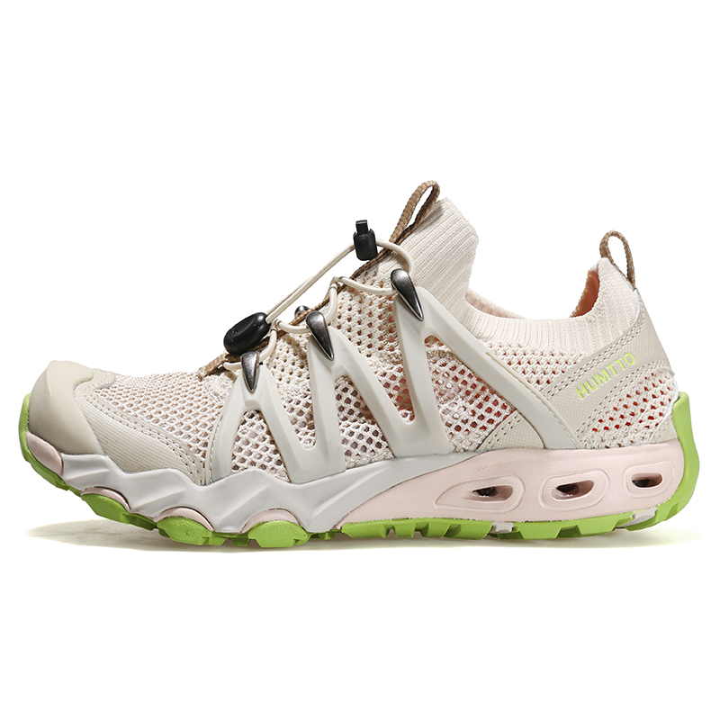 悍途户外两栖涉水溯溪鞋男运动凉鞋女网面透气速干沙滩鞋钓鱼鞋夏 - 图3